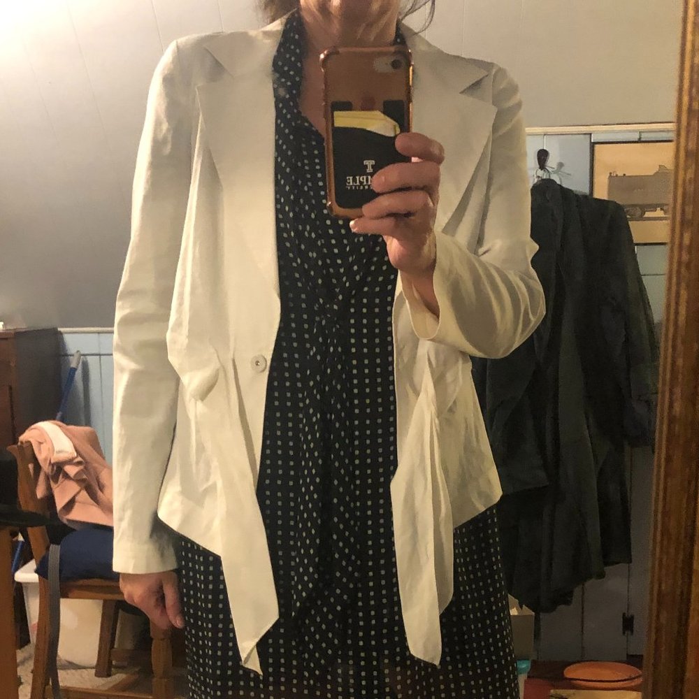 DKNY White Blazer